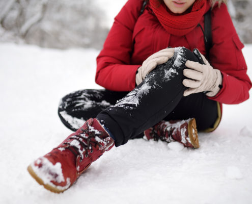 Heritage Insurance prevent slips on ice and snow around your home